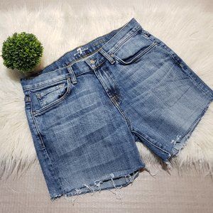 7 for all Mankind jeans carsen cut-off shorts